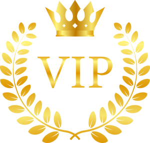 Gold Vip label